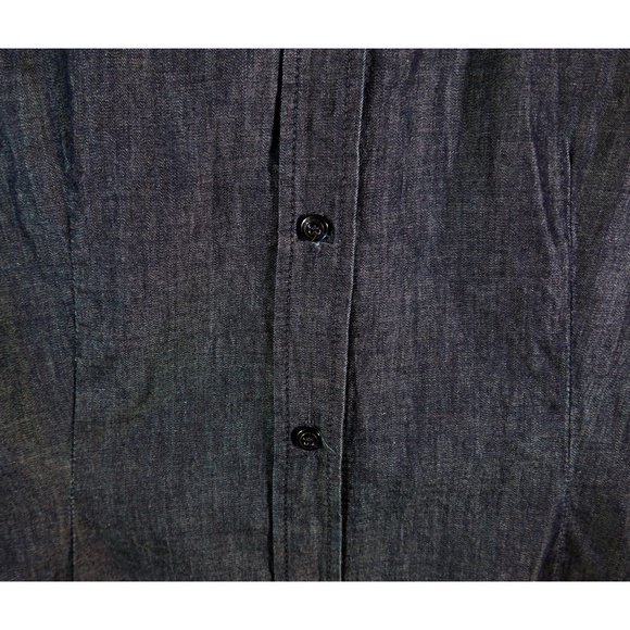 Sisley Women XS Cotton Denim Blouse - Picture 6 of 16